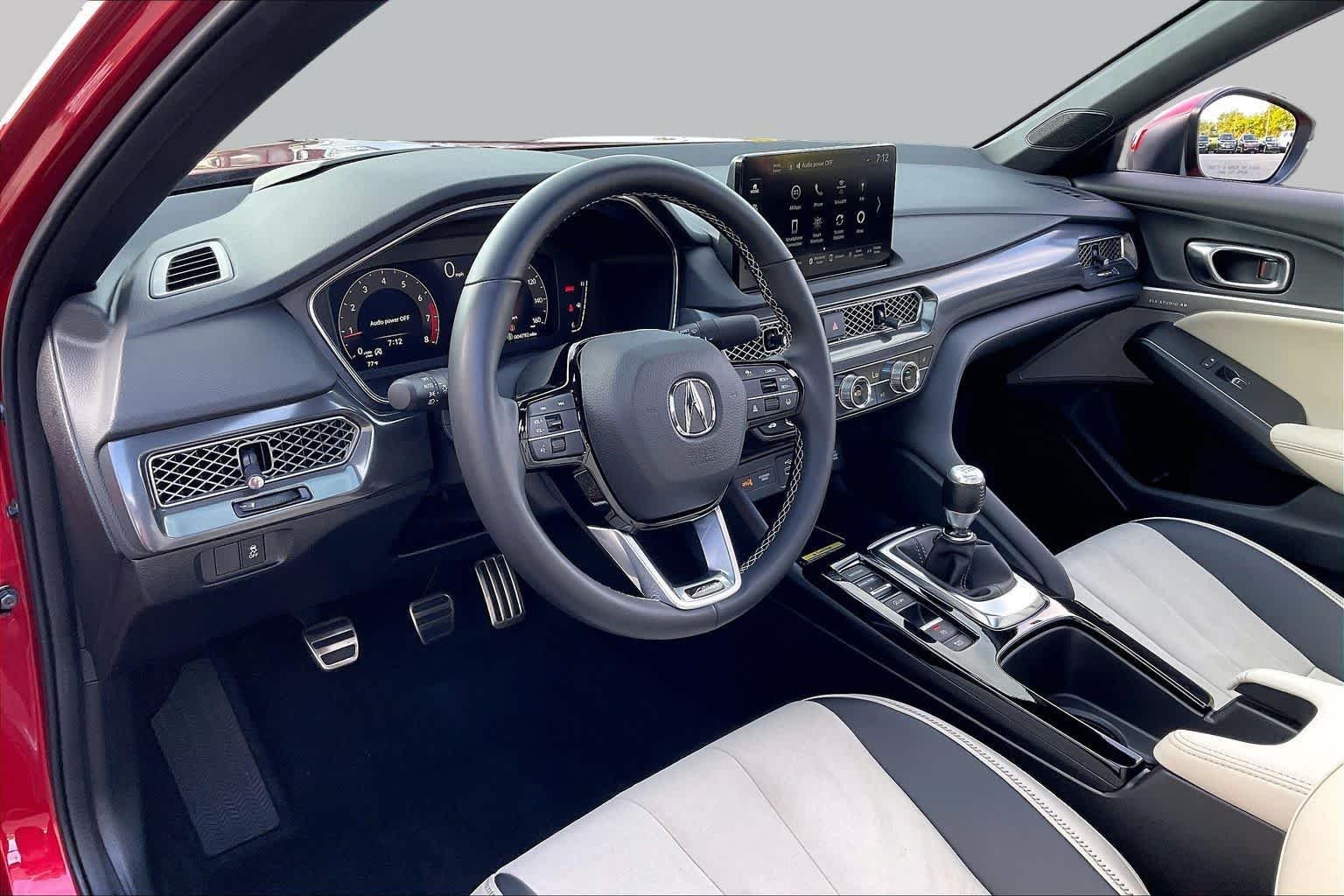 Used 2023 Performance Red Pearl Acura A-SPEC TECH 6MT image 17