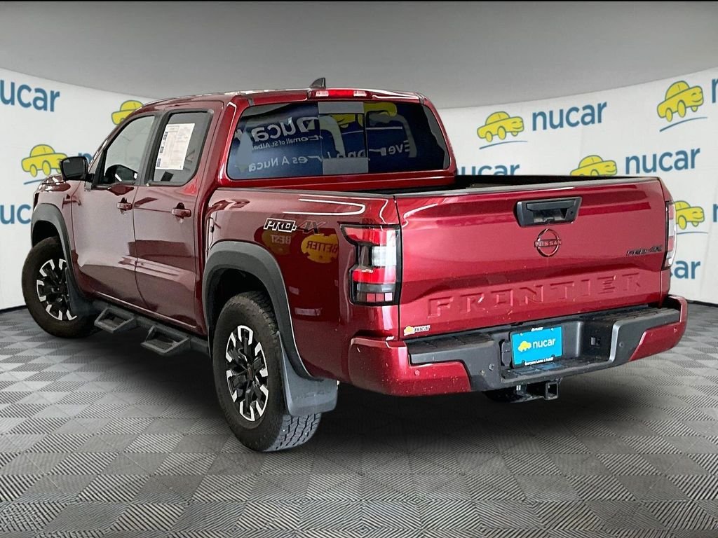 Used 2024 Cardinal Red Metallic Tricoat Nissan PRO-4X image 4