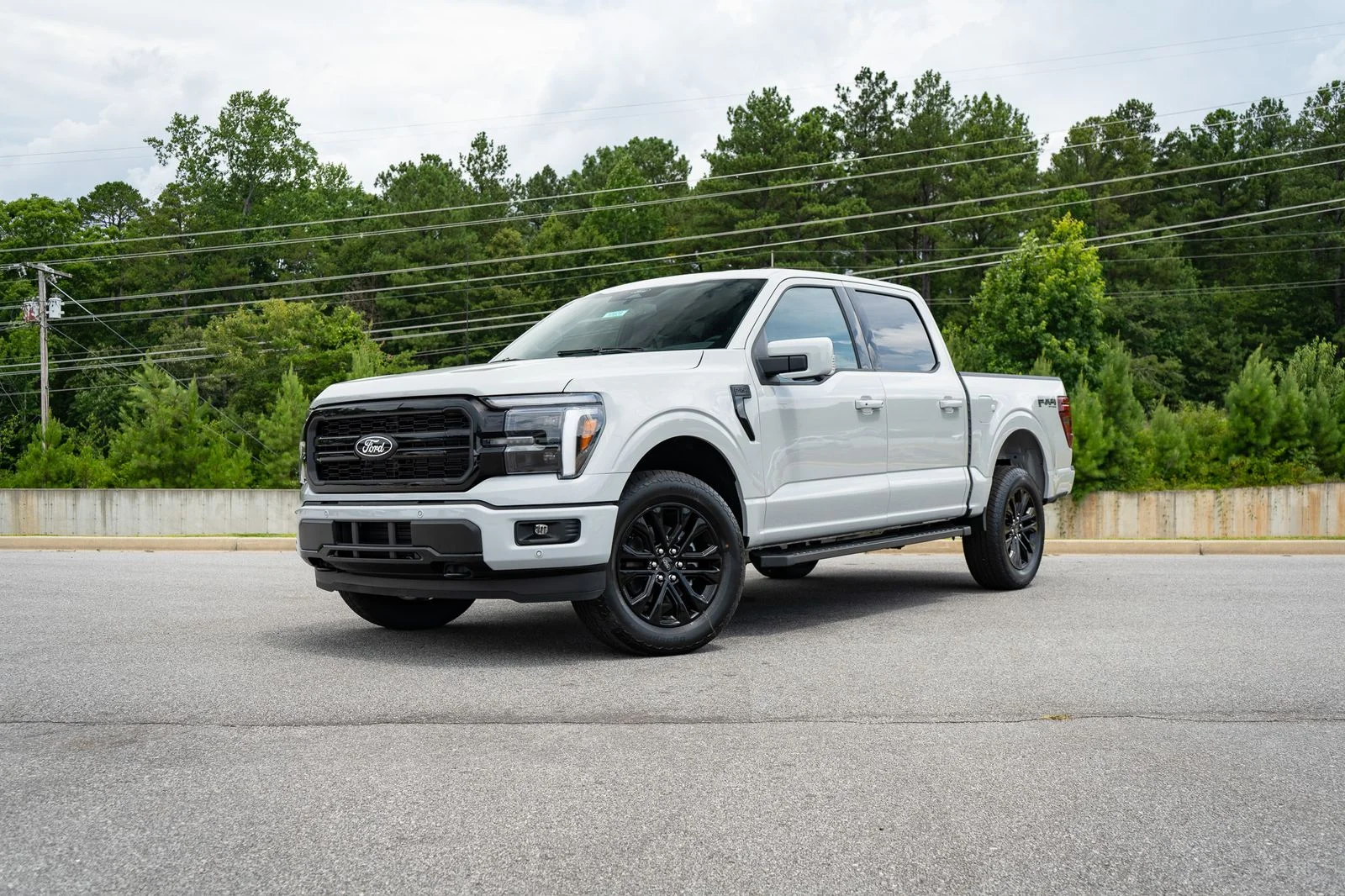 New 2026 White Ford Lariat image 1