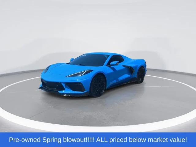 Used 2022 Blue Chevrolet Stingray image 4