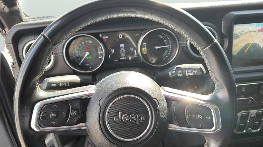 Used 2021 Gray Clearcoat Jeep Unlimited Sahara 4xe image 33