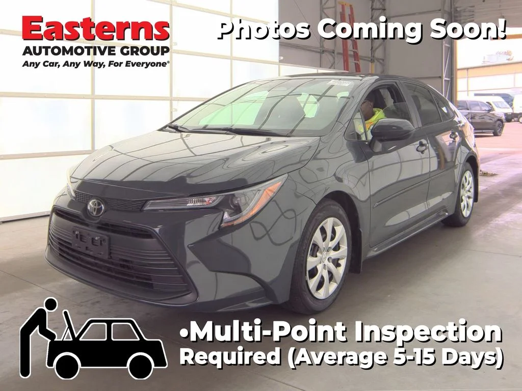 Used 2025 Black Toyota LE image 1