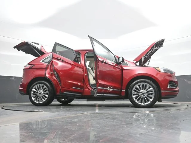 Used 2024 Red Ford Titanium image 31