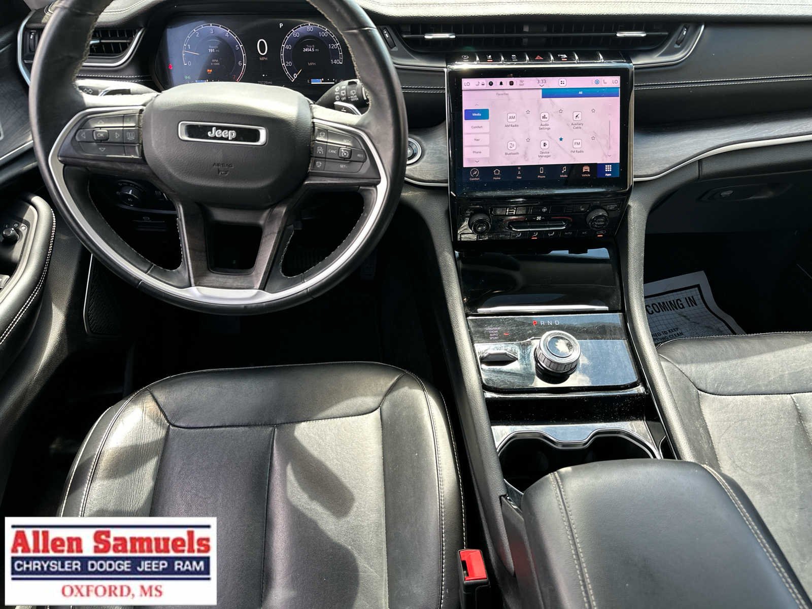 Certified Used 2021 Bright White Clearcoat Jeep Limited image 15