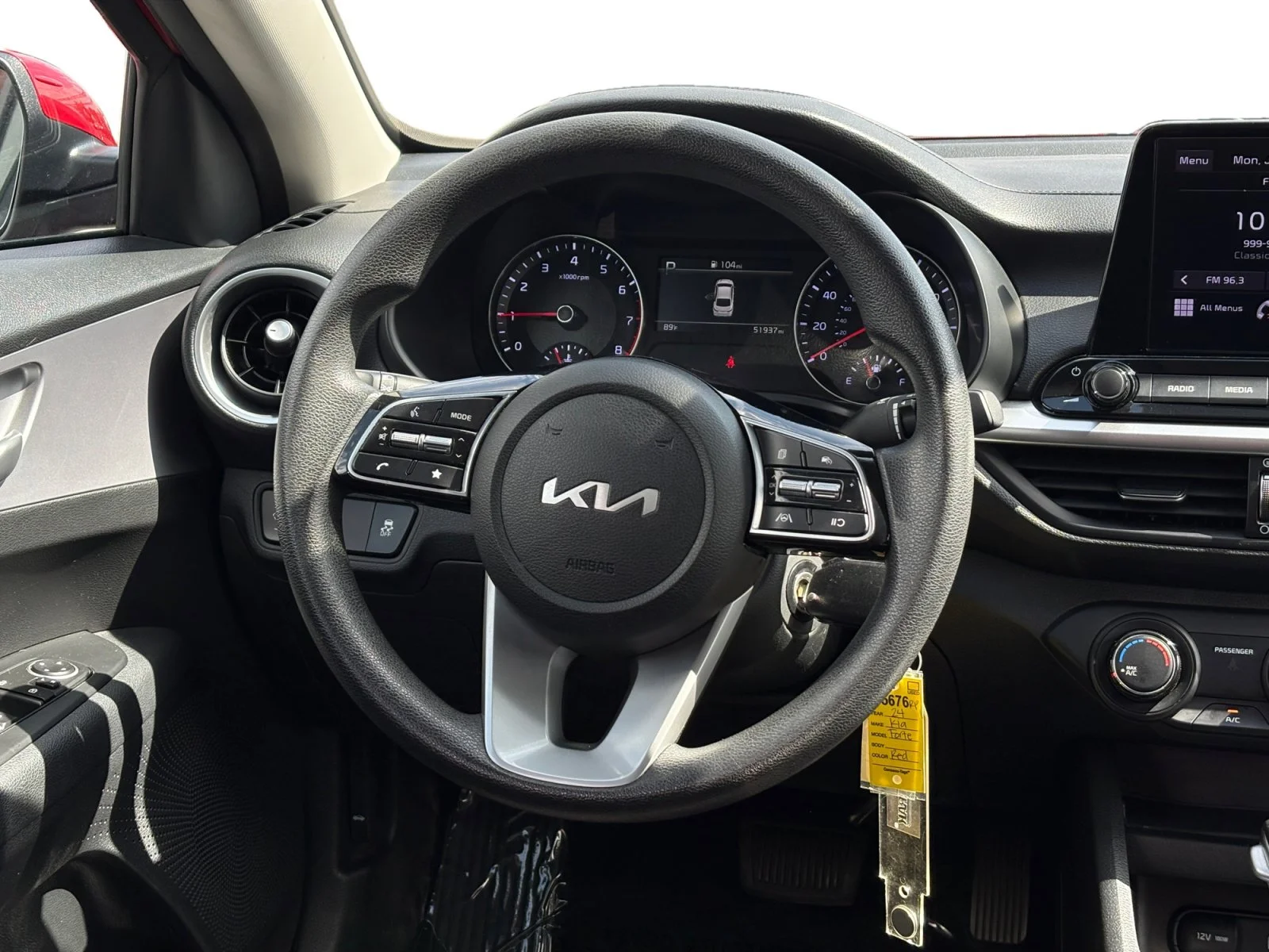 Used 2024 Currant Red Kia LXS image 15
