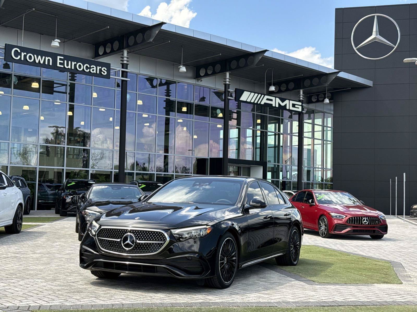 New 2027 Obsidian Black Metallic Mercedes-Benz E 350 RWD Sedan image 1