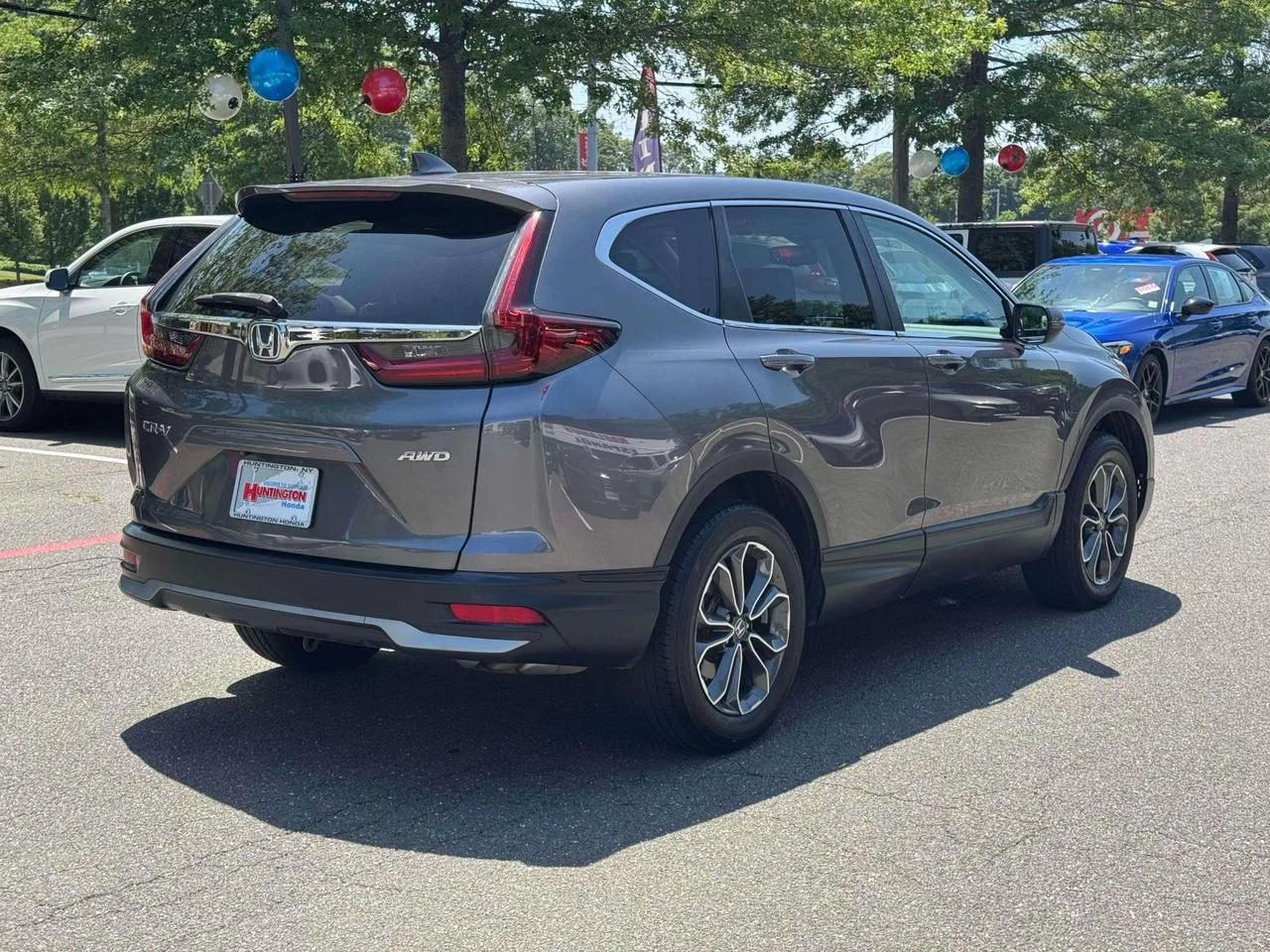 Used 2020 Modern Steel Metallic Honda AWD EX-L image 7