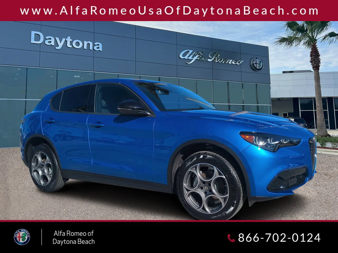 New 2025 Alfa Romeo Stelvio Sport Utility in Daytona Beach #A25024