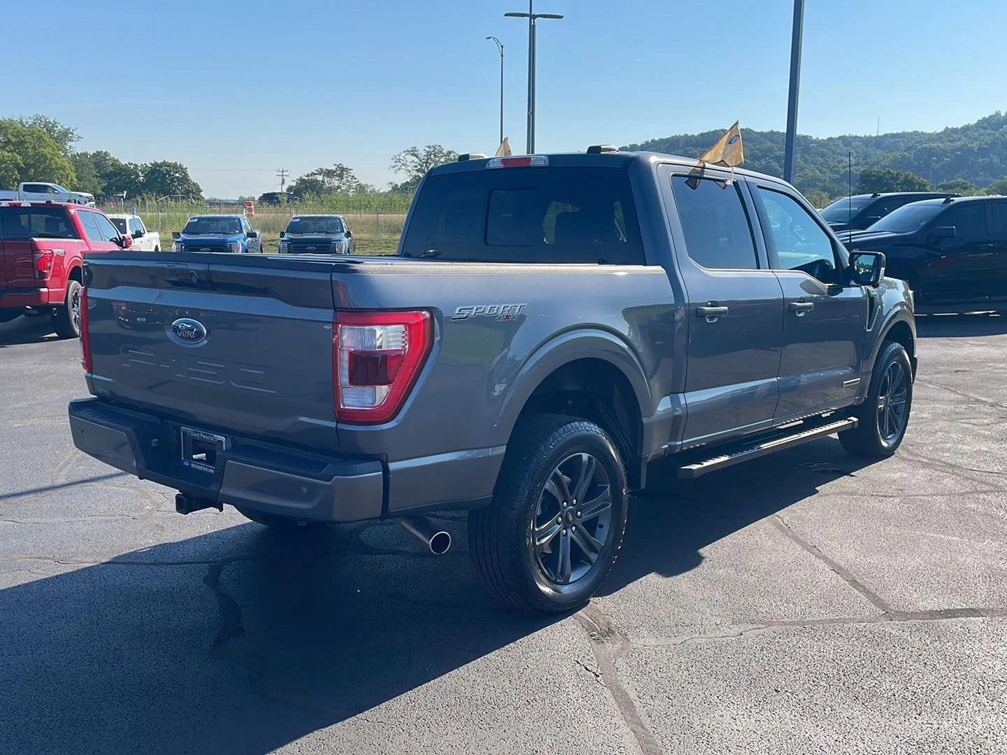 Used 2023 Carbonized Gray Ford LARIAT image 8