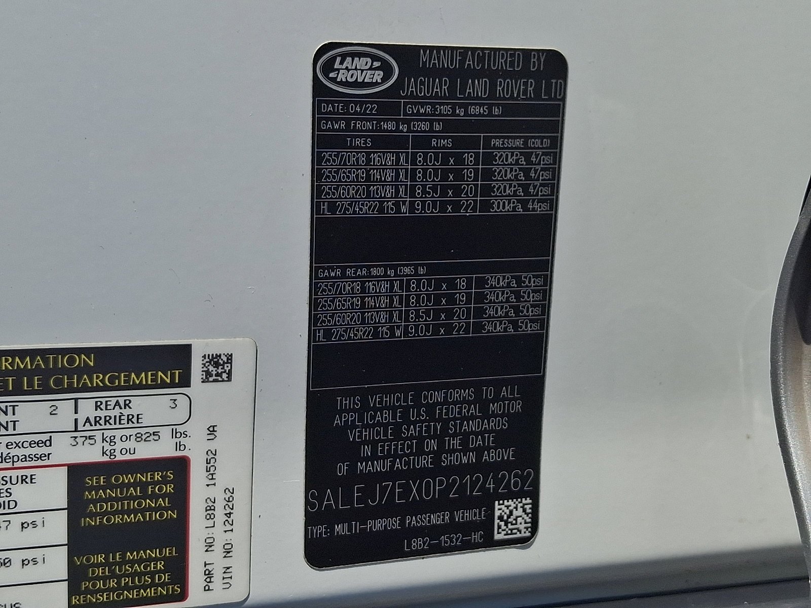 Certified Used 2023 Fuji White   1Aa Land Rover S image 38