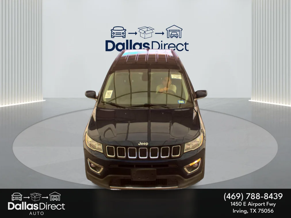 Used 2020 Jazz Blue Pearlcoat Jeep Limited image 3