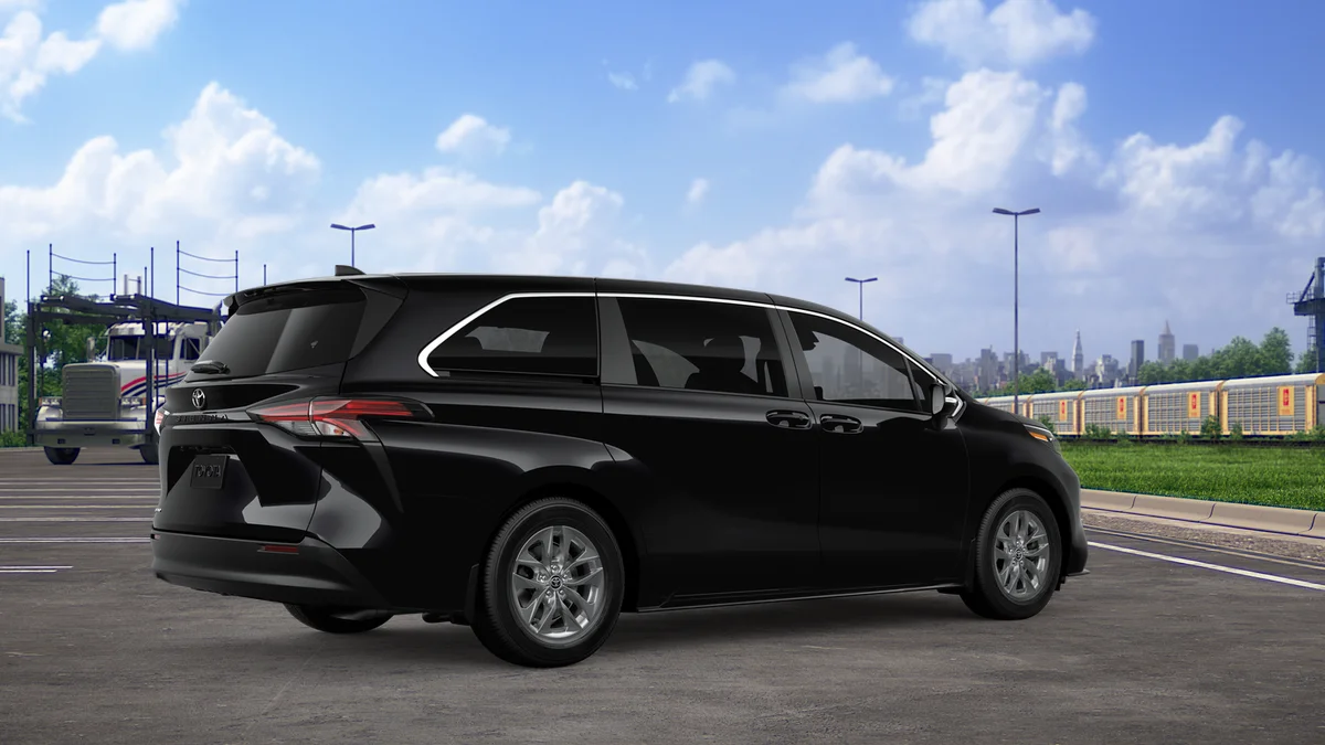 New 2026 Midnight Black Metallic Toyota LE image 10