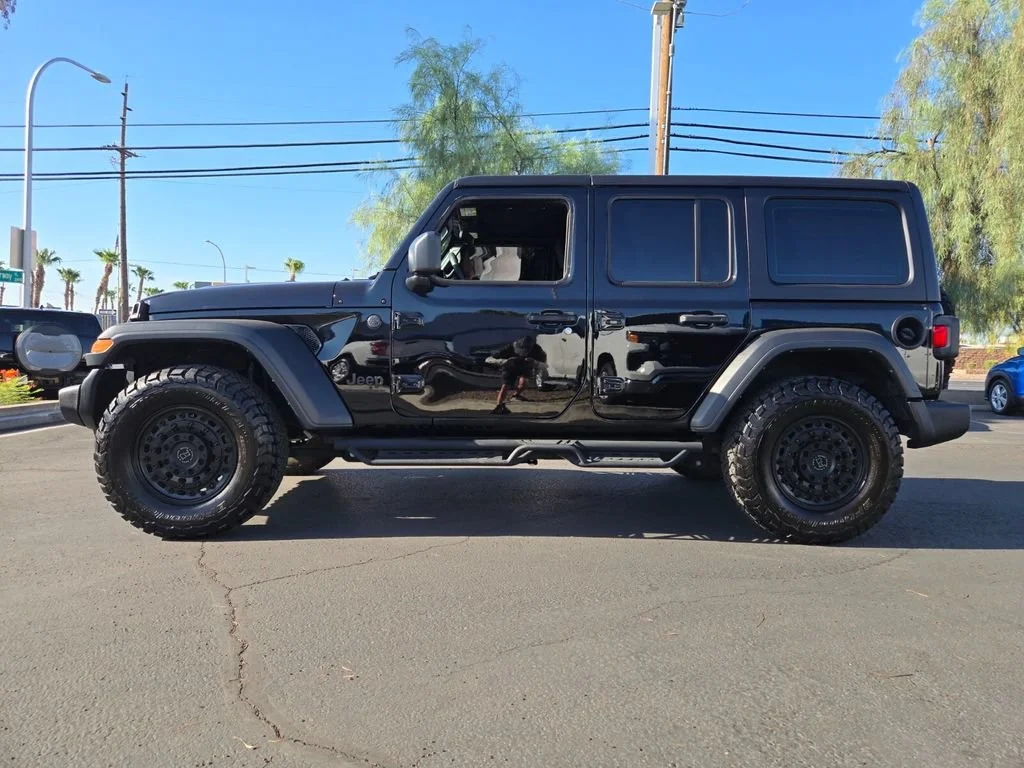 Used 2025 Black Clearcoat Jeep Sport image 3