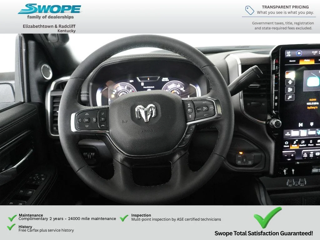 Used 2025 Forged Blue Metallic Ram Laramie image 16