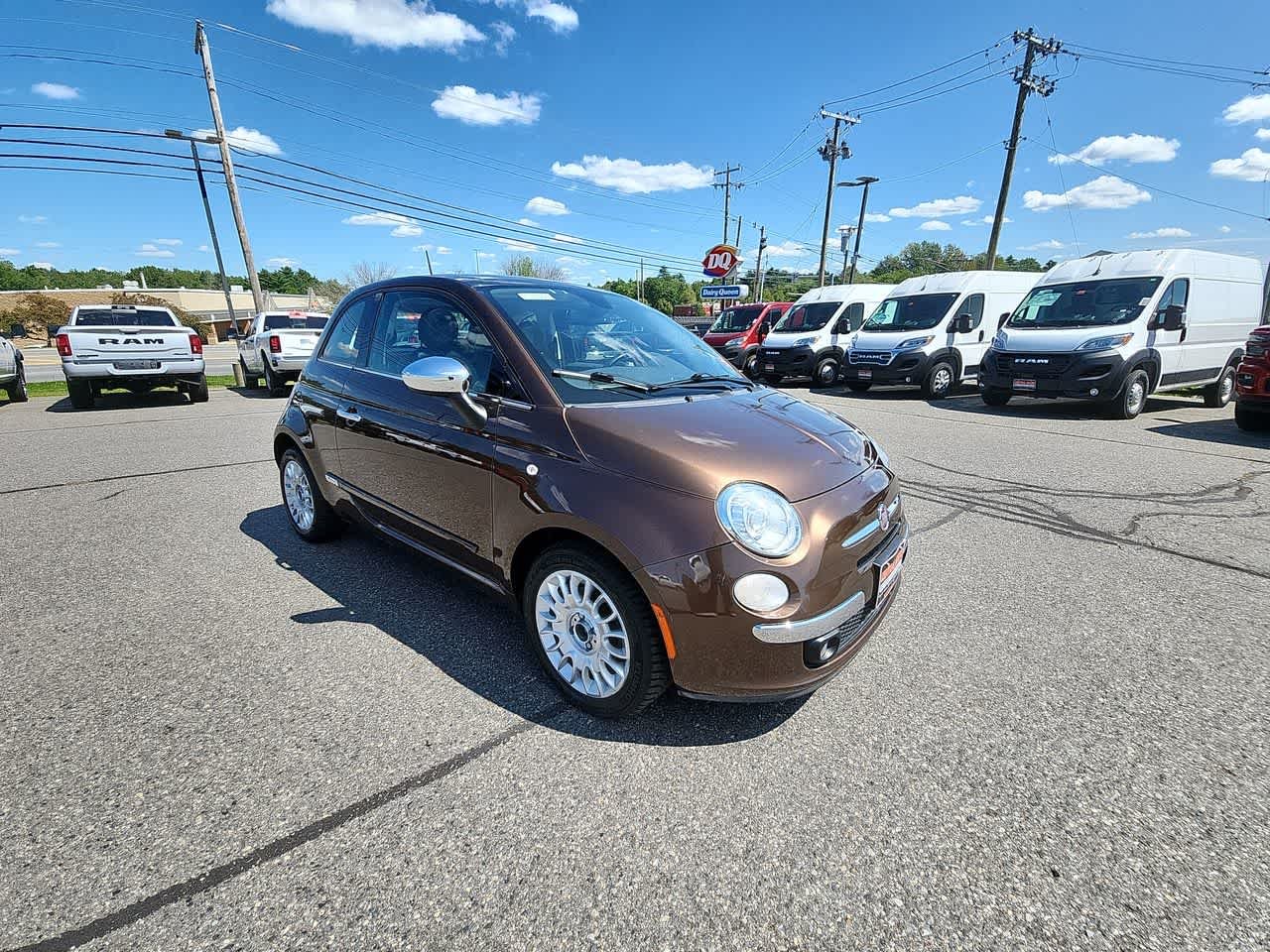 Used 2012 FIAT 500 Lounge with VIN 3C3CFFCR2CT254412 for sale in Waterville, ME