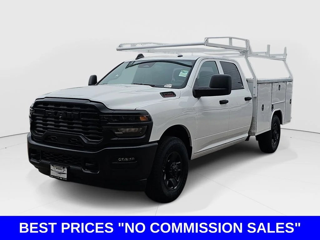 New 2026 Bright White Clear-Coat Exterior Paint RAM Tradesman image 7