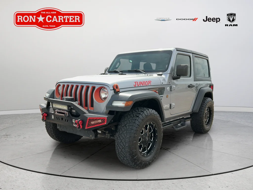 Certified Used 2020 Silver Jeep Sport S image 3