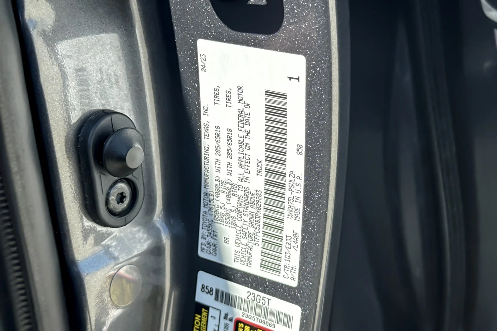 Certified Used 2023 MAGNETIC GRAY Toyota TRD Pro Hybrid image 26