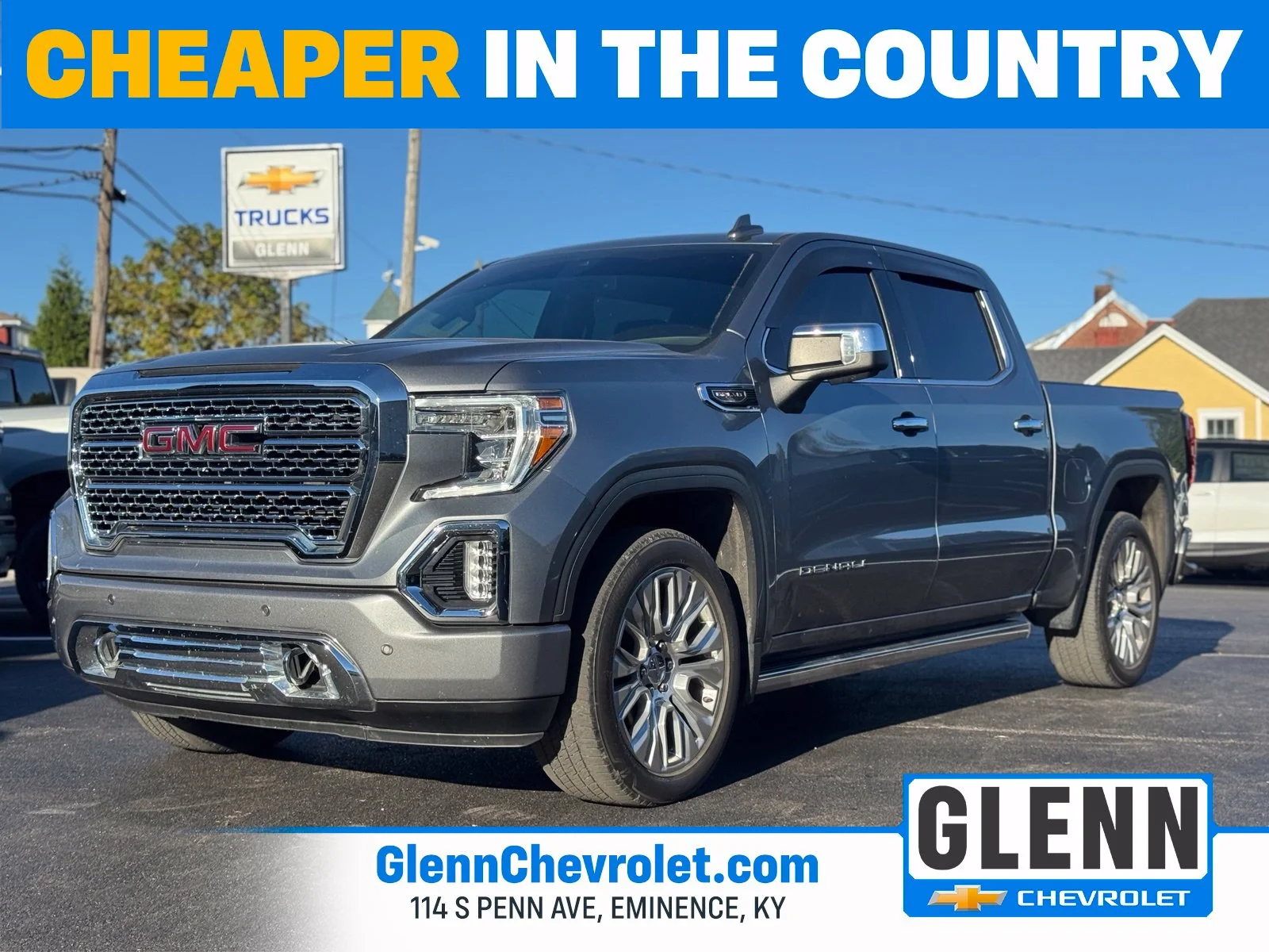 Used 2021 Gray GMC Denali image 1