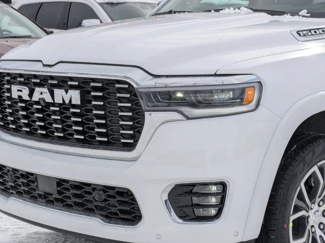 New 2026 White RAM Tungsten - - Hurricane HO Turbo - Multi-Function Tailgate - Prem Lthr - Trailer Brake & More! image 10
