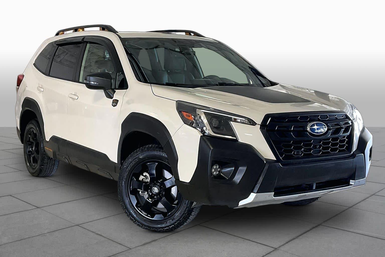 Used 2023 Crystal White Pearl Subaru Wilderness image 2