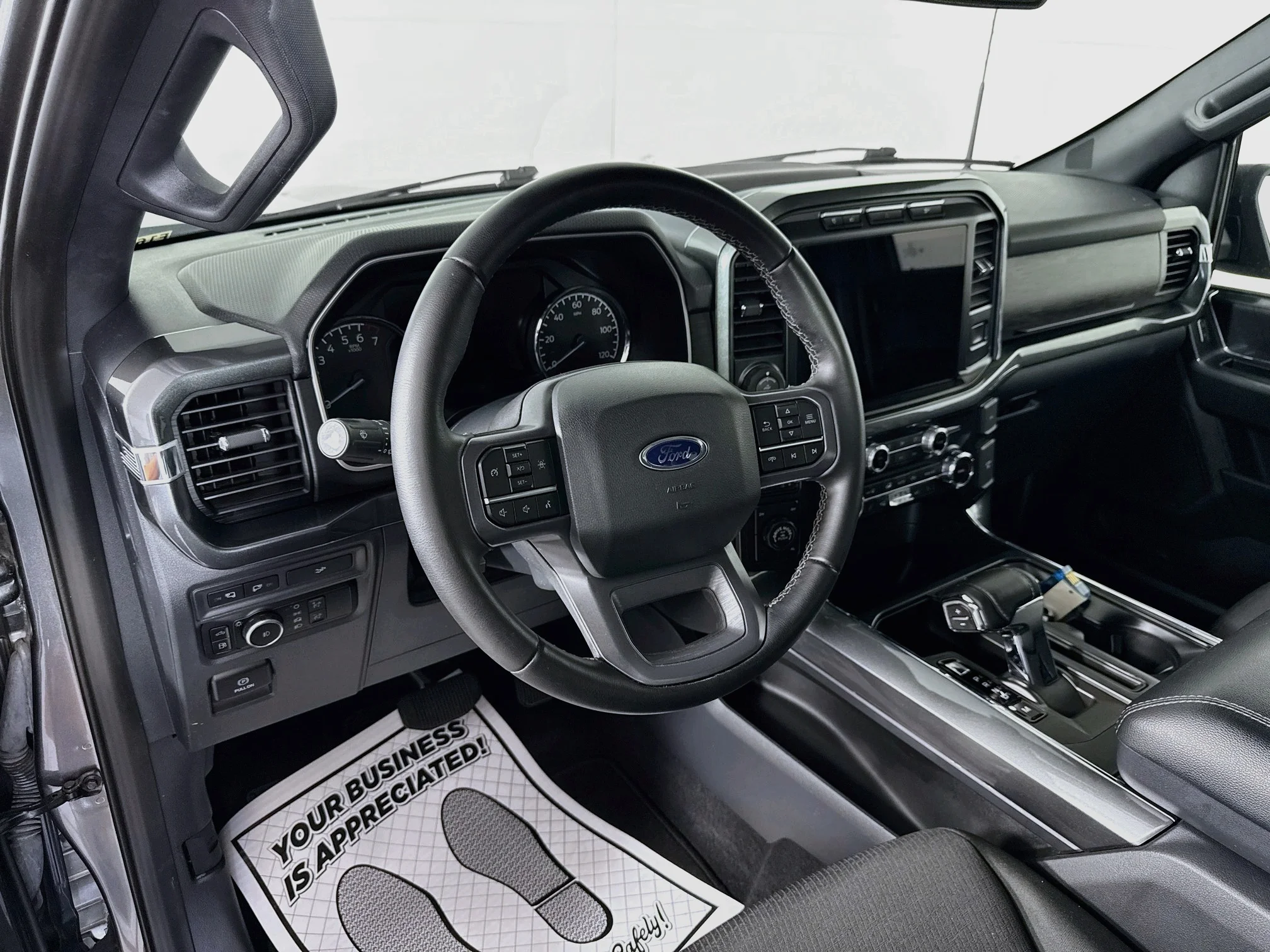 Certified Used 2023 Carbonized Gray Metallic Ford XLT image 9
