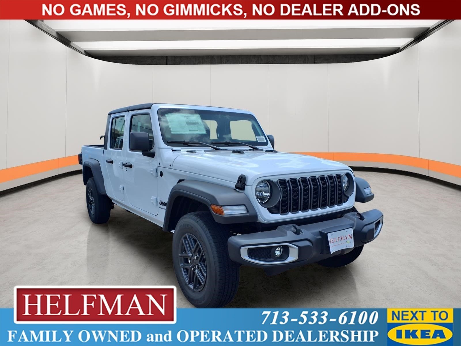 New 2026 Bright White Clear-Coat Exterior Paint Jeep Sport image 1