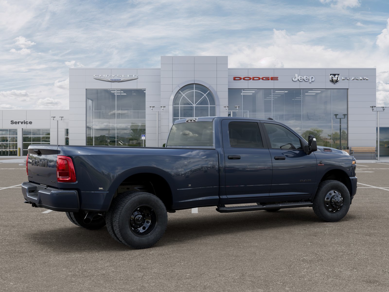 New 2026 Forged Blue Metallic Exterior Paint RAM Big Horn image 34