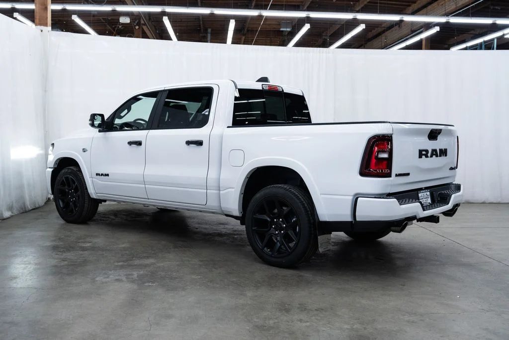 New 2026 Bright White Clear-Coat Exterior Paint RAM Laramie image 4
