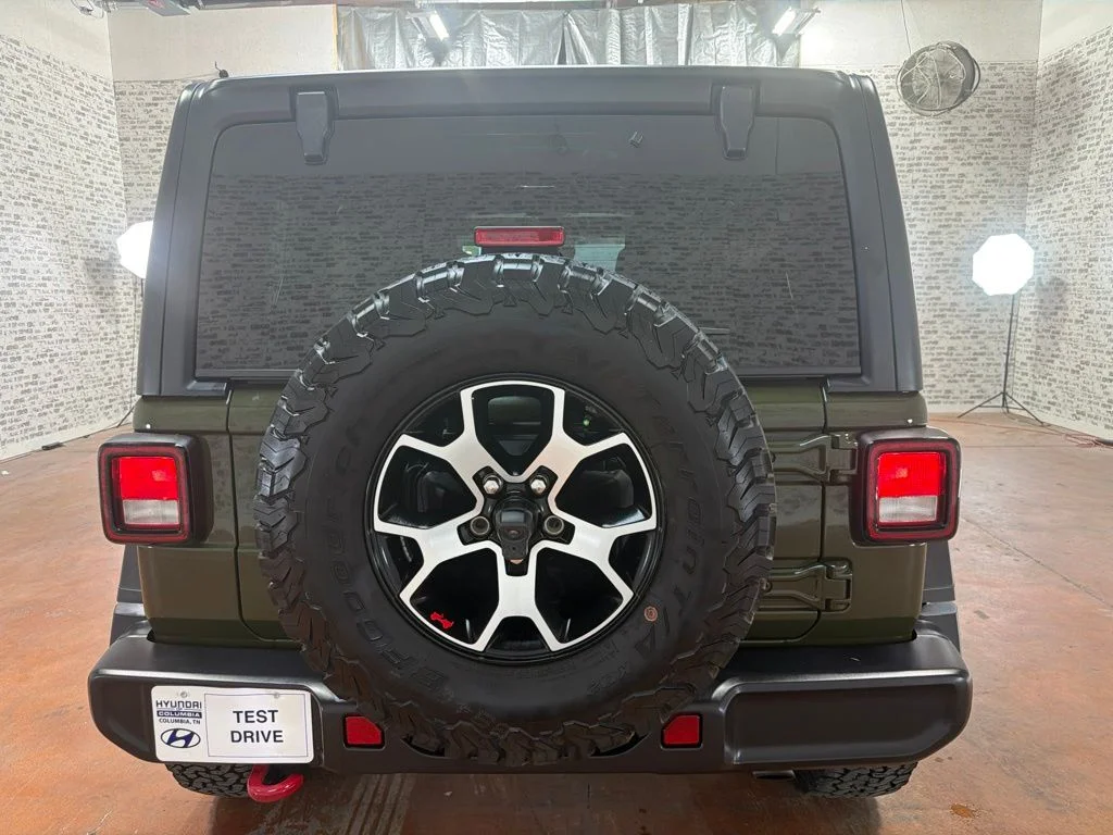 Used 2021 Sarge Green Clearcoat Jeep Unlimited Rubicon image 6