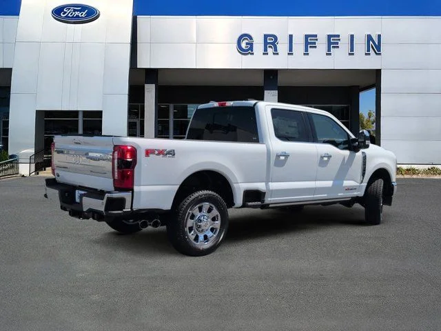 New 2026 Star White Metallic Tri-Coat Ford F-350® King Ranch® image 4