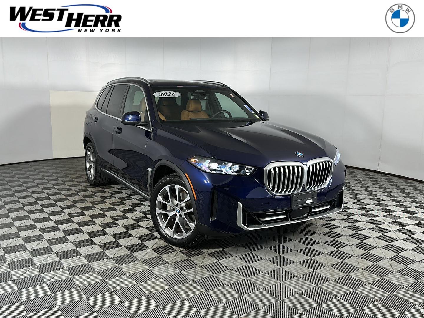 New 2026 Tanzanite Blue II Metallic BMW xDrive40i image 1