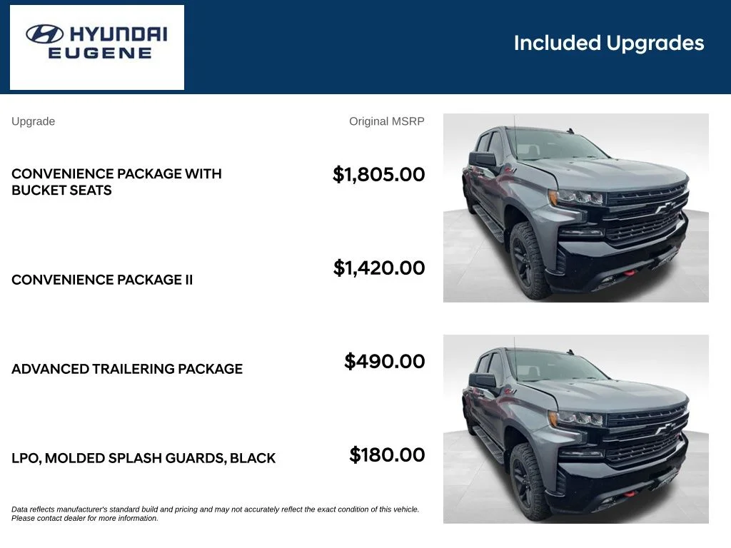 Used 2020 Gray Chevrolet LT Trail Boss image 11