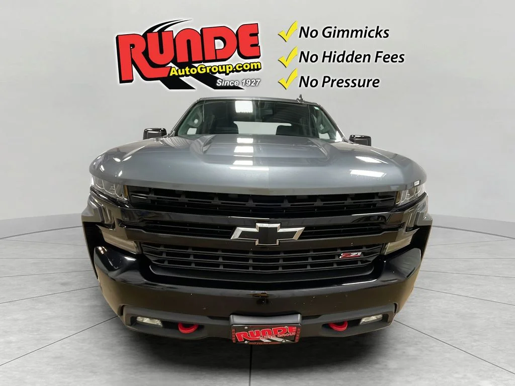 Used 2021 Satin Steel Metallic Chevrolet LT Trail Boss image 9