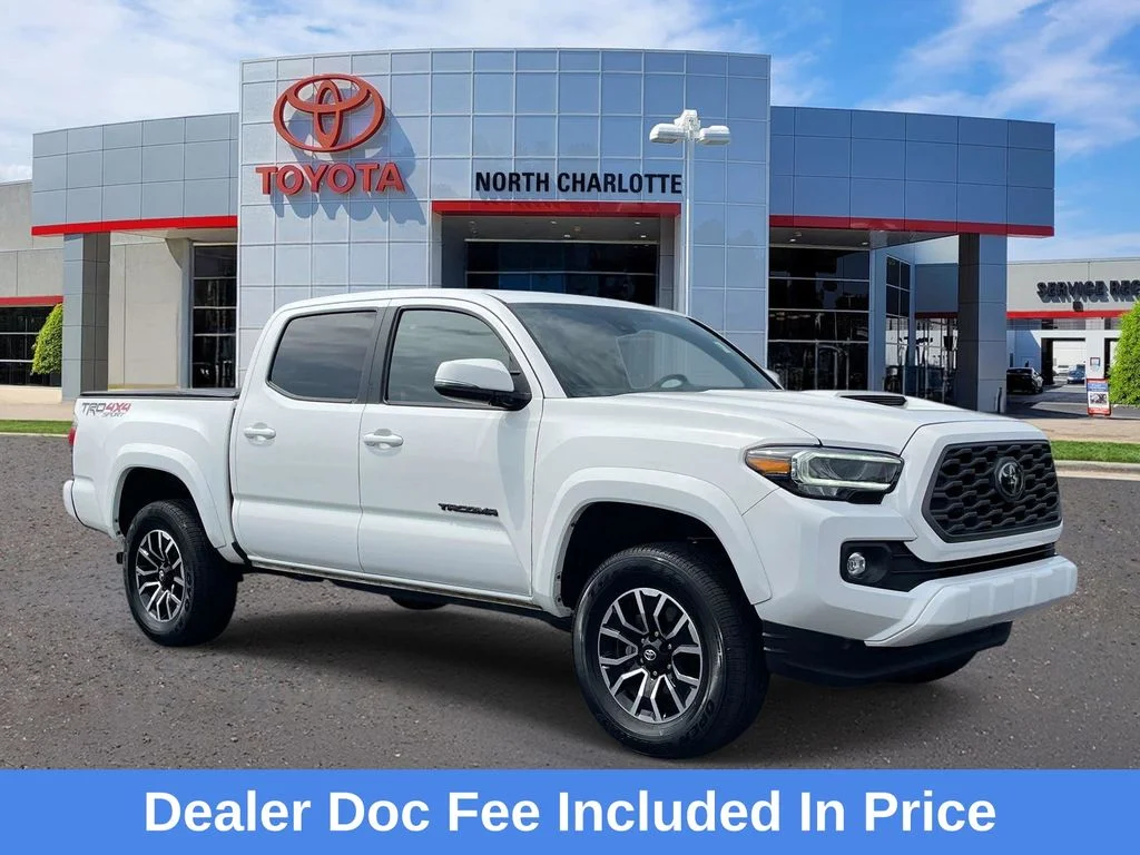 Certified Used 2022 White Toyota TRD Sport image 1