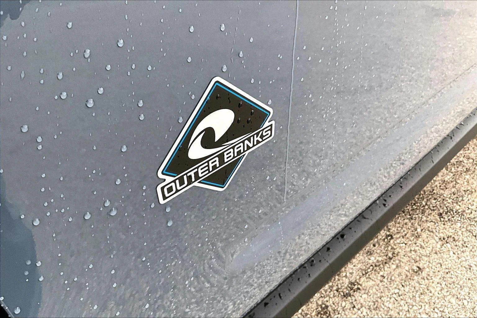 New 2025 Azure Gray Metallic Tri-Coat Ford Outer Banks® image 18