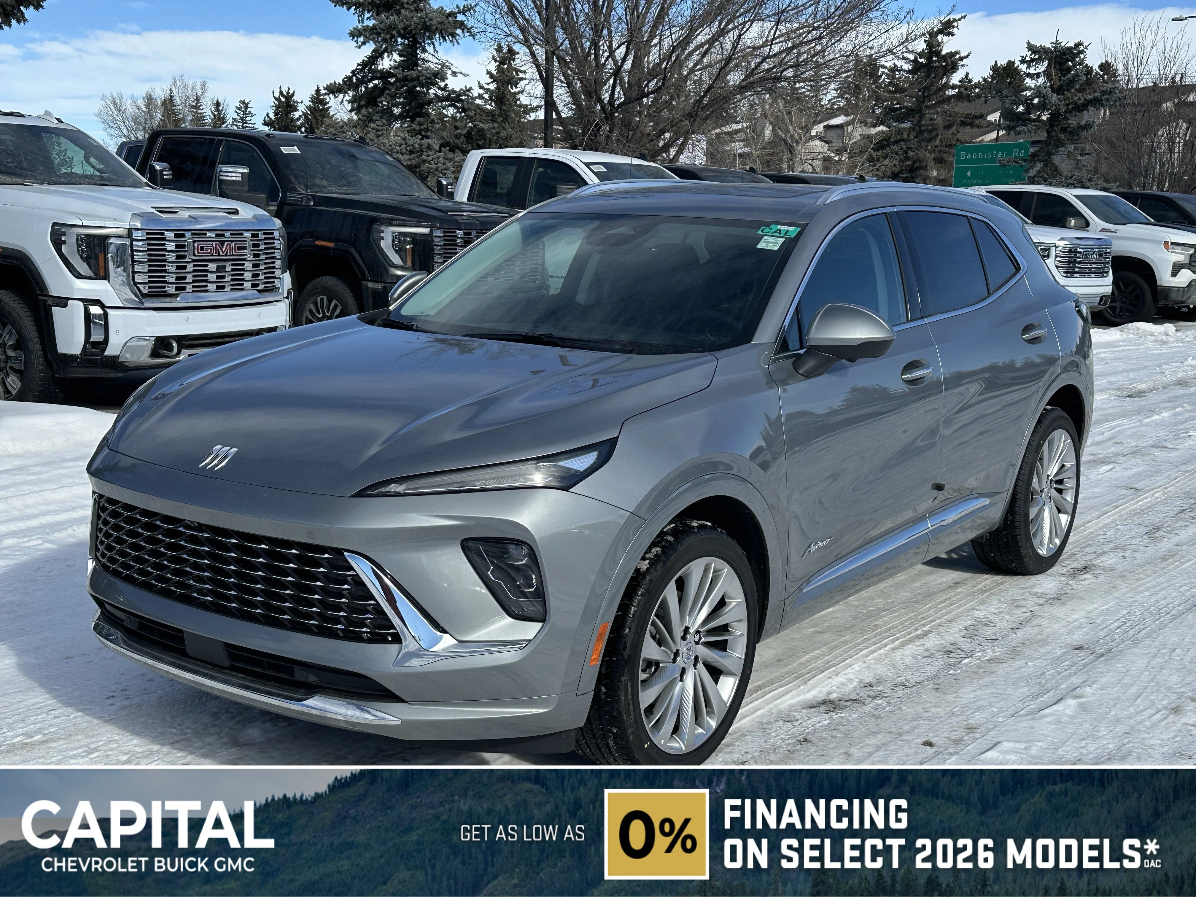 New 2026 Moonstone Grey Metallic Buick Avenir image 1