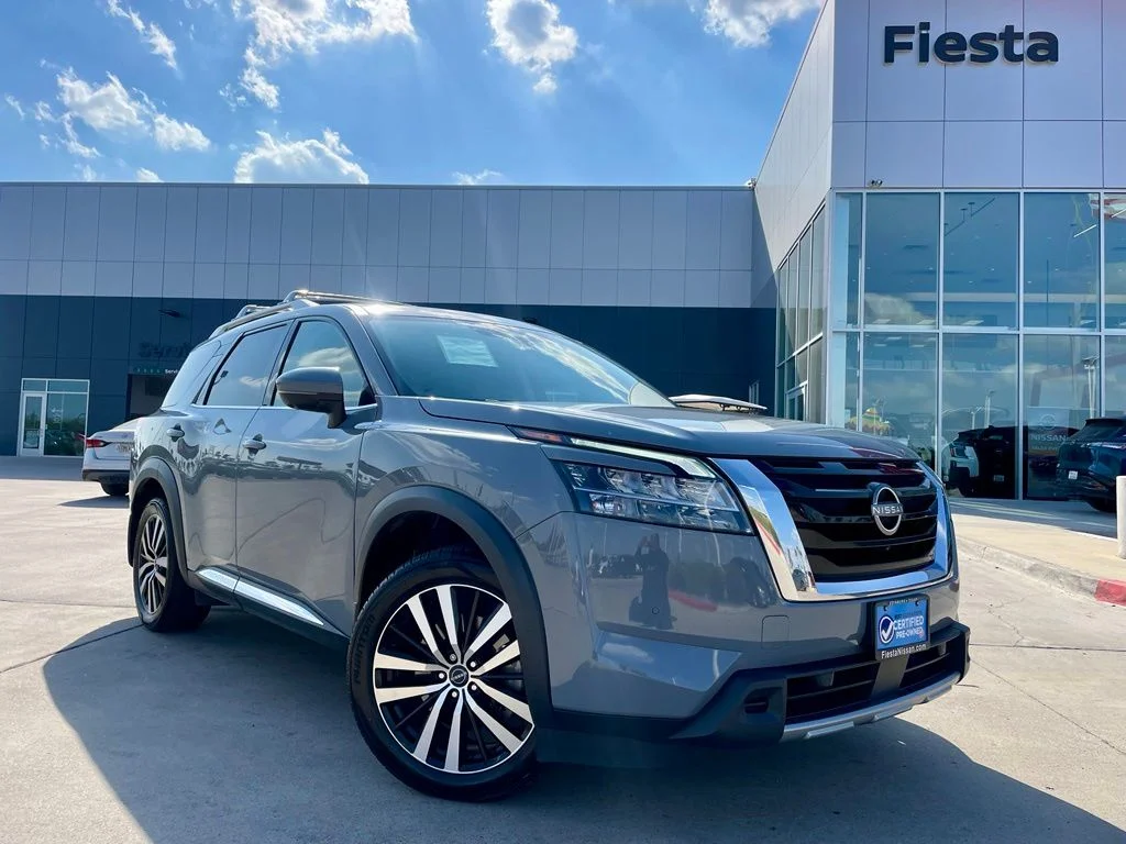 Used 2024 Gray Nissan Platinum image 1