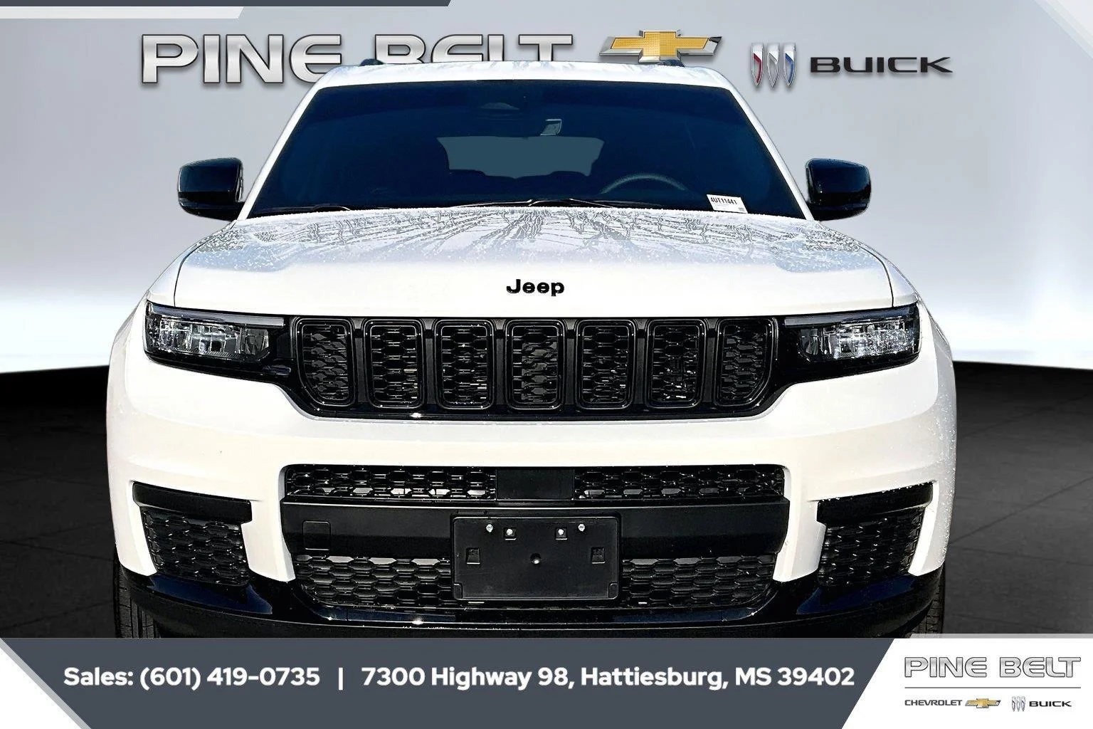 Used 2025 Bright White Clearcoat Jeep Altitude X image 3