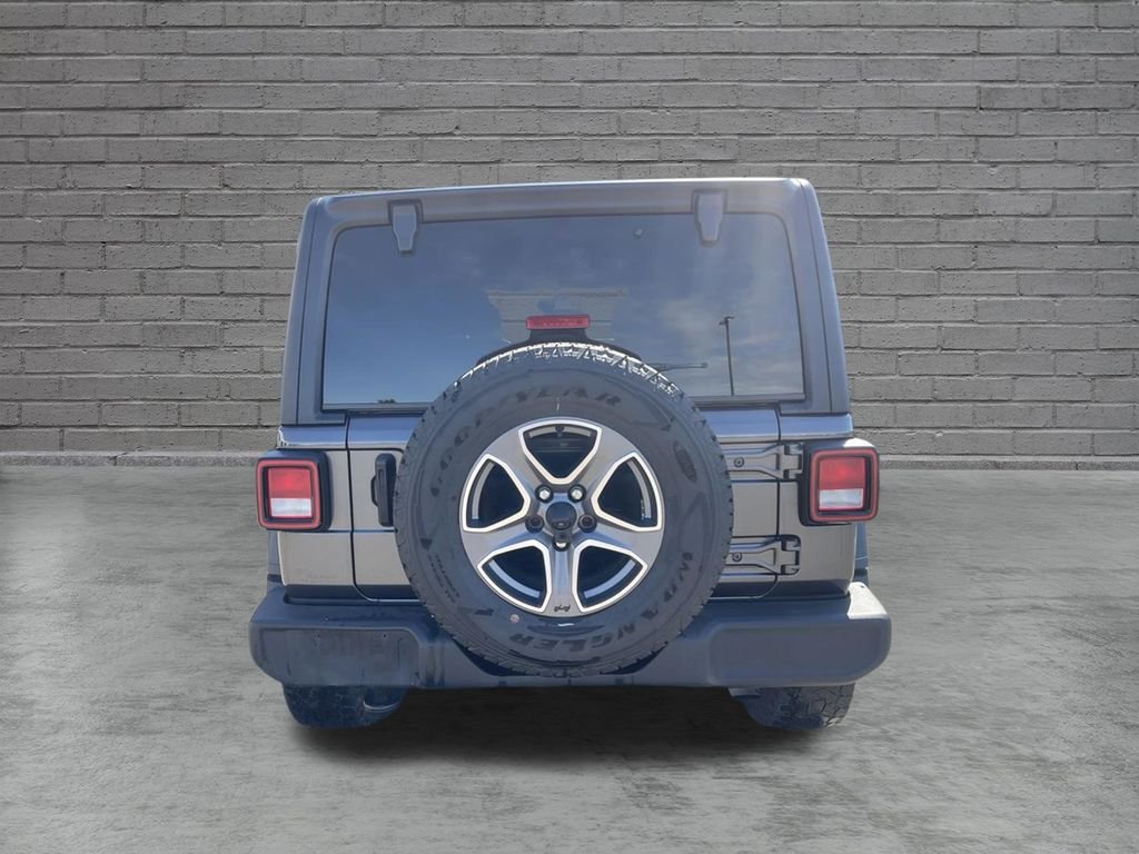 Used 2022 Gray Jeep Unlimited Sport S image 7