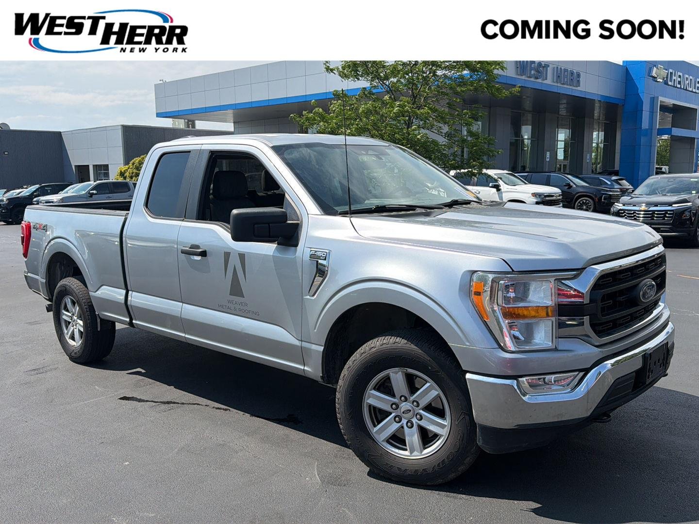 Used 2022 Iconic Silver Ford XLT image 1