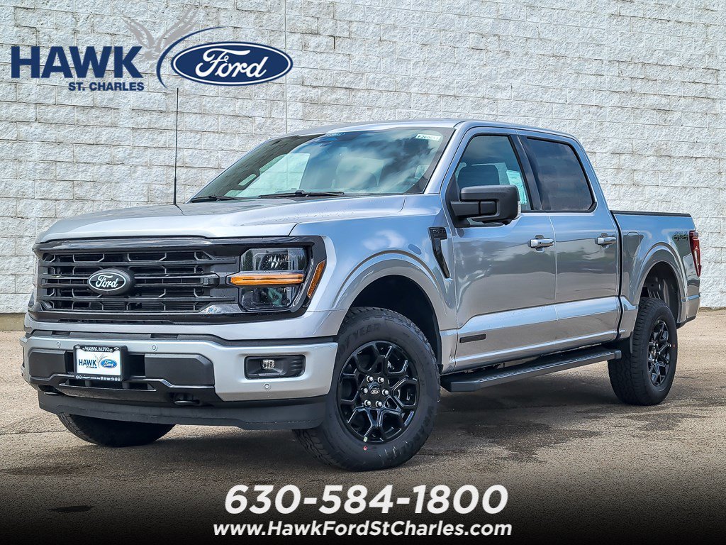 New 2026 Iconic Silver Metallic Ford XLT image 1
