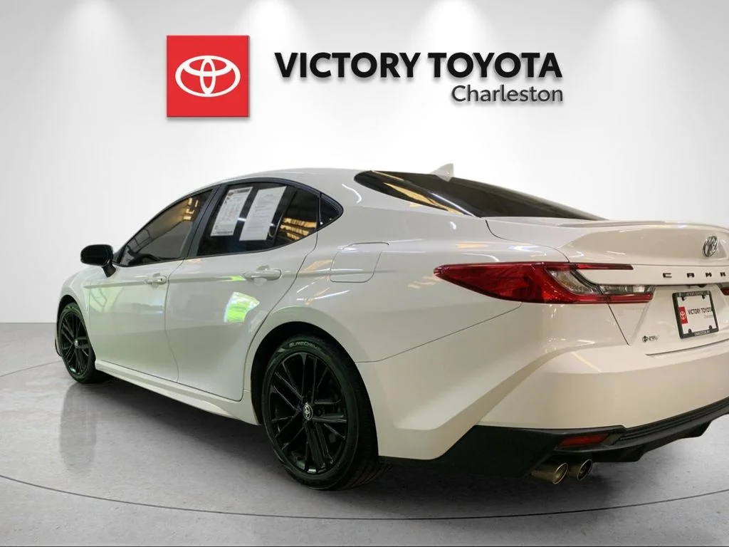Used 2025 White Toyota SE image 3