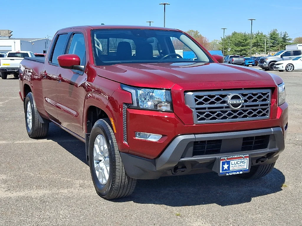 Used 2023 Red Nissan Crew Cab Long Bed SV 4x4 image 2