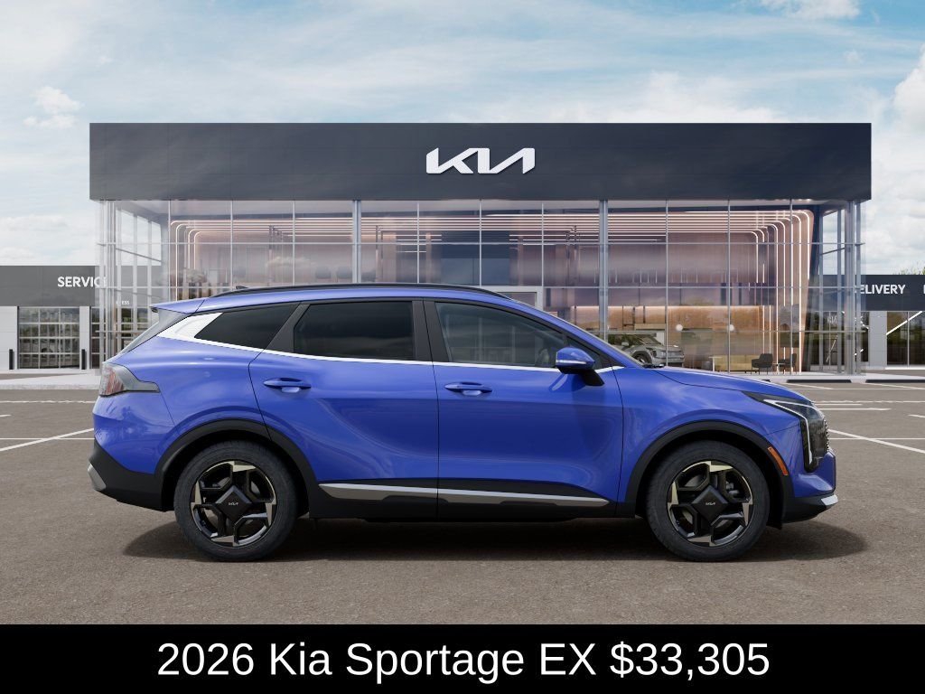 New 2026 Blue Kia EX image 8