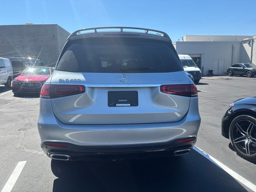 Used 2022 Silver Mercedes-Benz GLS 450 image 4