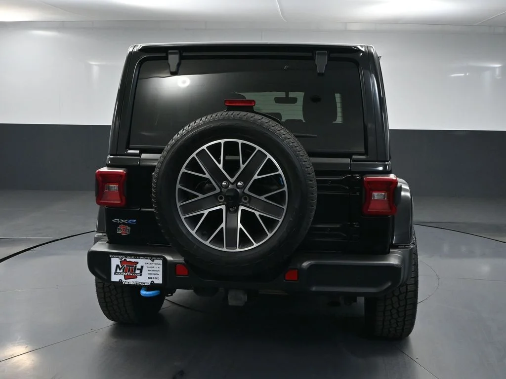 Used 2023 Black Jeep Sahara 4xe image 5