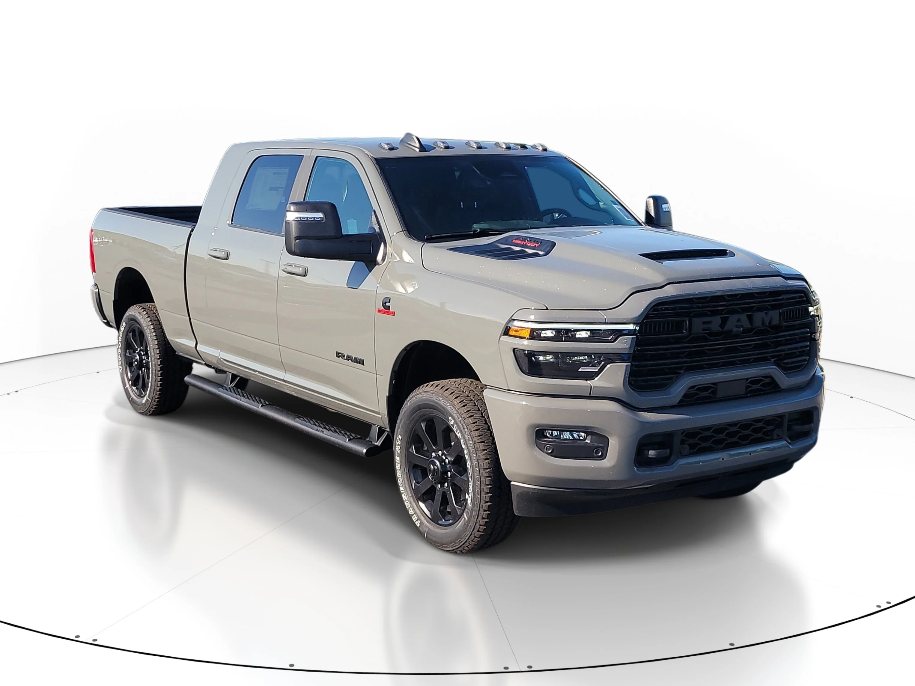 New 2026 Ceramic Gray Clearcoat Ram Laramie image 2