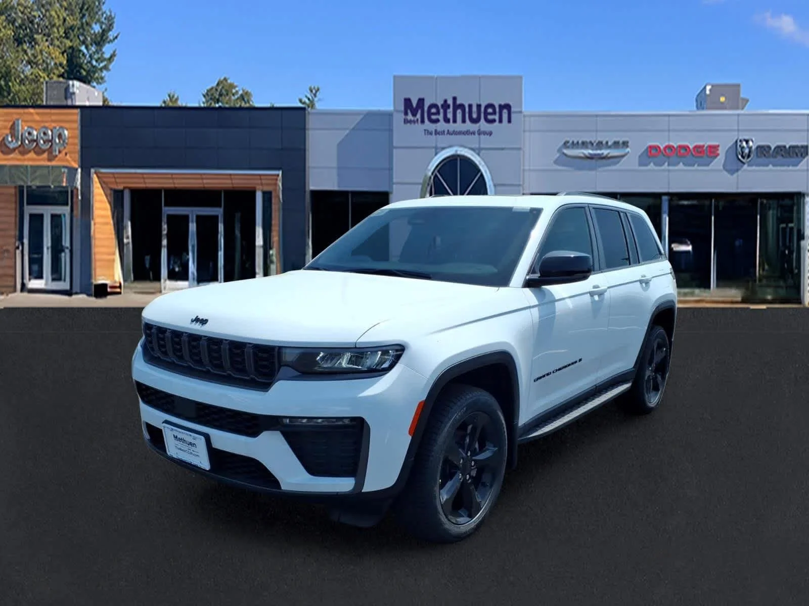 New 2026 Bright White Clearcoat Jeep Limited image 3