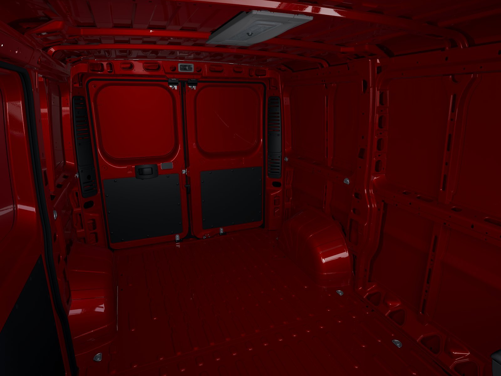 New 2026 Flame Red Clear-Coat Exterior Paint Ram Low Roof image 41